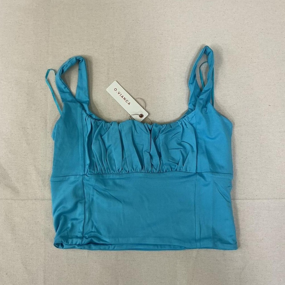 O.Vianca cropped tank‎ top